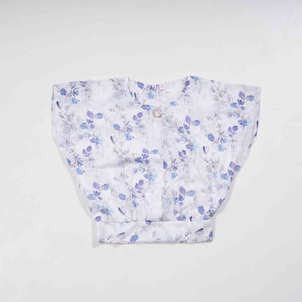 Girls Wear Floral Design Western Top (2)