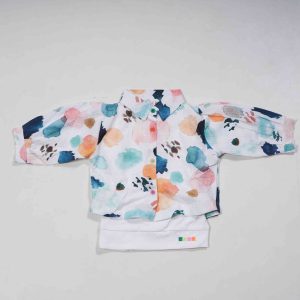 Girls Wear Multicolor Western Top