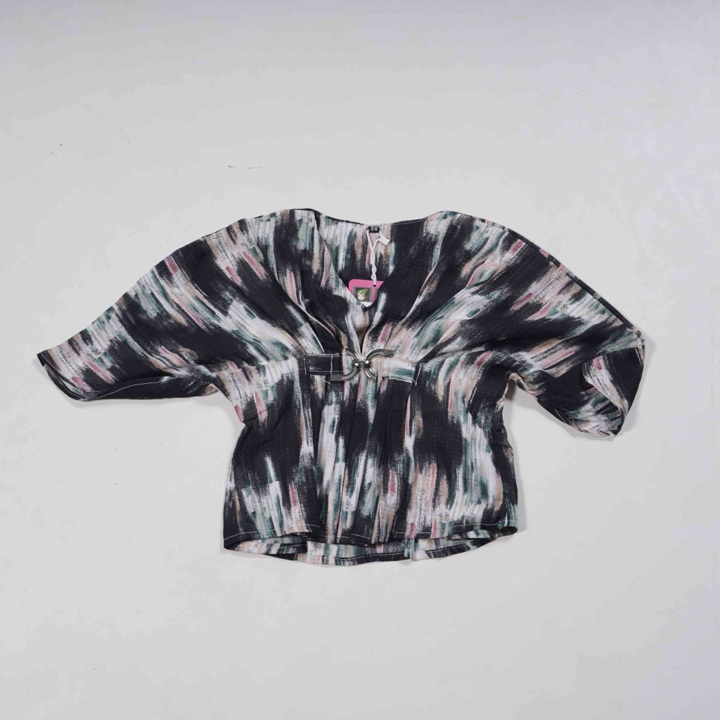 Girls Wear Multicolor Western Top