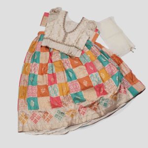 Girls Wear Multicolor Traditional Gagra Choli