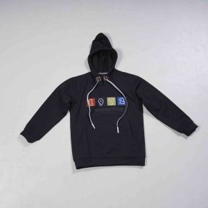 Kids Wear Printed Black Hoodie