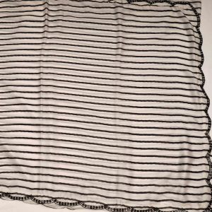 Crisp White Designer Work Saree Pallu (2)