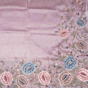 Pink Lavender Blush Fancy Work Saree Pallu (2)