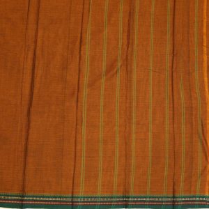 Terracotta Brown Handloom Saree Pallu (2)