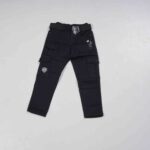 Black Cargo Jeans Pant for Kids