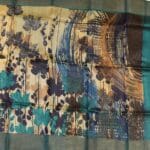 Champagne Yellow Tussar Silk Saree - Image 2
