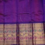 Crimson Red Kuppadam Pattu Saree - Image 3