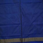 Dark Blue & Hot Pink Pochampally Saree - Image 3