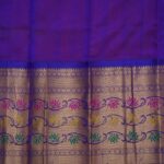 Gate Bridge Orange Kuppadam Pattu Saree - Image 3