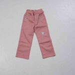 Baby Pink Cotton Pant for Girls