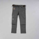 Grey Casual Cotton Pant for Kids