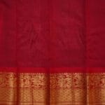 Gun Metal Grey Kuppadam Pattu Saree - Image 3
