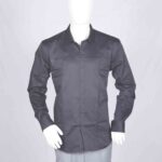 Jet Black Formal Shirt for Men