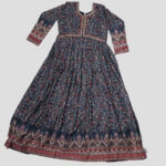 Kalamkari Long Frock for Girls