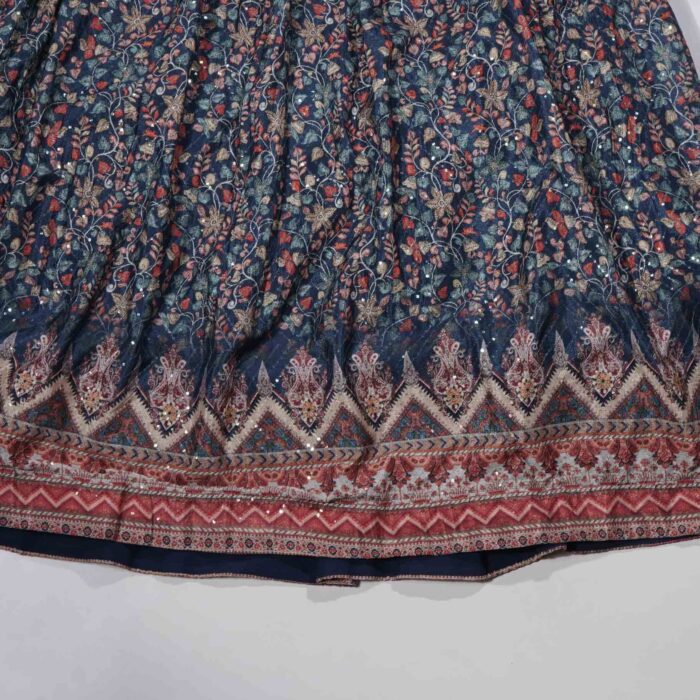 Kalamkari Long Frock for Girls - Image 2