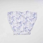 Floral Design Western Top for Girls