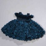 Netted Short Frock for Girls