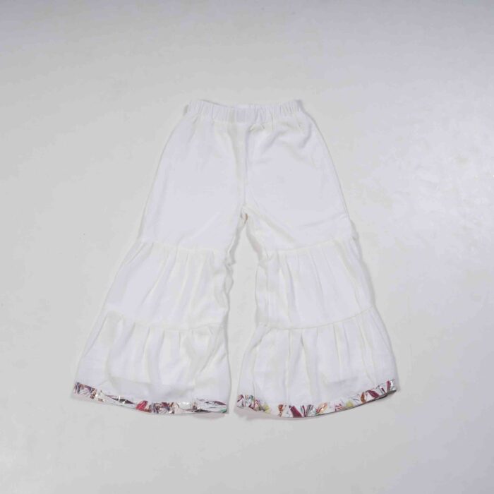 Multicolor Western Palazzo Set for Girls - Image 3