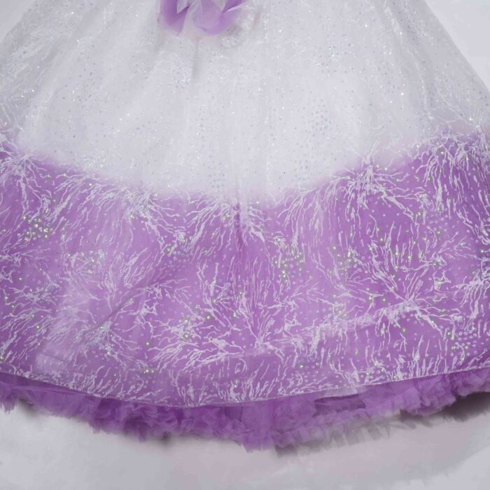 Floral Long Frock for Girls - Image 2