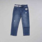 Light Blue Torn Jeans Pant for Kids