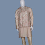Light Peach Bridal Sherwani