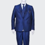 Royal Blue 5-Piece Suit Set