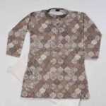 Multicolour Kids Kurta Pyjama Set - Image 2