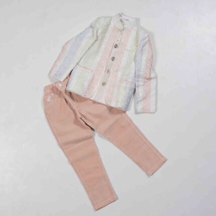 Multicolour Jodhpuri Model Western Wear