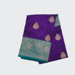 Nightshade Purple Banaras Pattu Saree