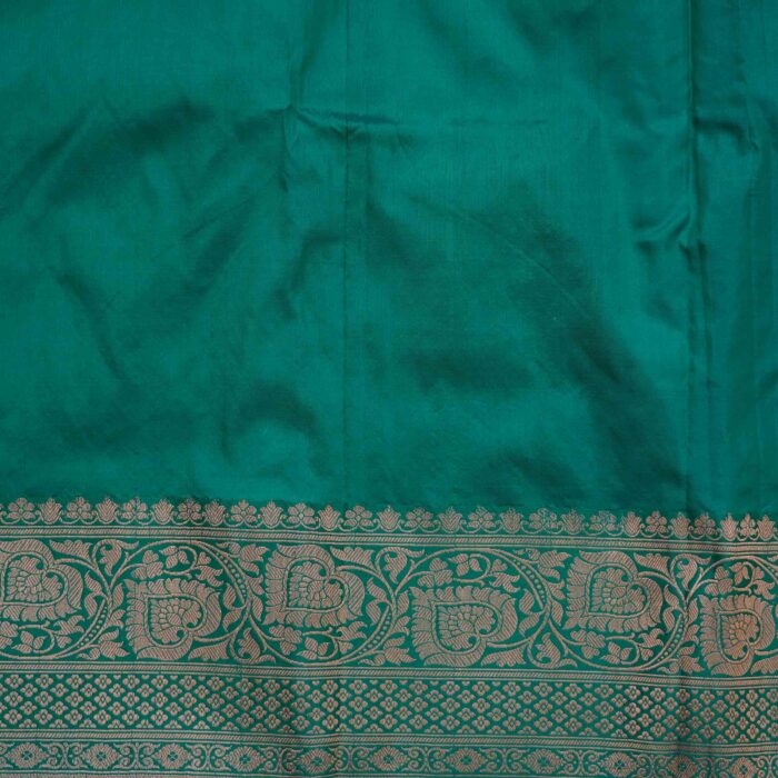 Nightshade Purple Banaras Pattu Saree - Image 3