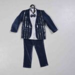 Polynesian Blue Kids Full Coat Set