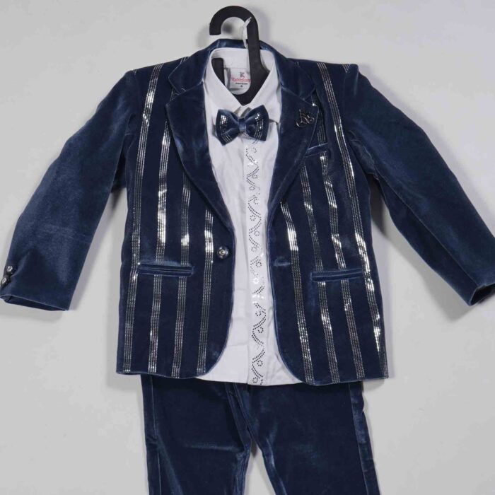 Polynesian Blue Kids Full Coat Set - Image 2