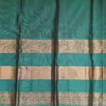 Redwood Brown Kanchi Gap Border Saree - Image 3