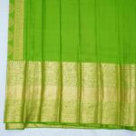 Starwberry Red Gadwal Pattu Saree - Image 3
