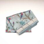 Uranian Blue Fancy Work Saree