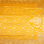 Yellow Banarasi Pattu Saree - Image 3