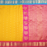 Mustard Gadwal Pattu Saree - Image 3