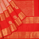 Peach Kanjeevaram Pattu Saree - Image 2