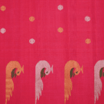 Pink Gadwal Pattu Saree - Image 4