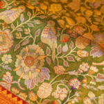 Olive Green Kanjeevaram Pattu Saree - Image 5