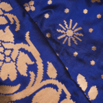 Royal Blue Banarasi Pattu Saree - Image 5