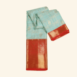 Ice blue Vintage Kanchi Pattu Saree