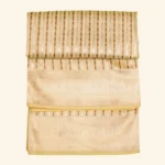 Cream Banarasi Pattu Saree