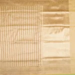 Cream Banarasi Pattu Saree - Image 3