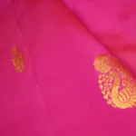 Dark Pink Gadwal Saree - Image 5