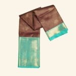 Dark Wine Vintage Kanchi Pattu Saree
