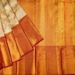 Gold Kanjeevaram Pattu Saree - Image 2