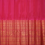 Green Gadwal Pattu Saree - Image 4