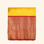 Yellow Gadwal Pattu Saree
