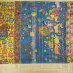 Champa Green Mangalagiri Kalamkari Saree (3)